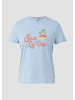 QS T-Shirt in 50D2_hellblau