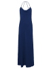 Vera Mont Abendkleid mit Wasserfallausschnitt in Festival Blue