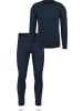 Normani Outdoor Sports Herren Merino Unterwäsche-Set Melbourne/Sydney in Navy