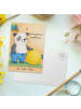 Mr. & Mrs. Panda Postkarte Physiotherapeut Leidenschaft Design m... in Weiß