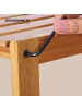 SONGMICS Badezimmerregal in Natur - (B)26 x (H)130 x (T)60 cm