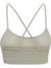 Hummel Hummel Sports Bra Hmljuno Damen Atmungsaktiv Schnelltrocknend Nahtlosen in CHATEAU GRAY