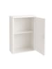 relaxdays Hängeschrank in Weiß - (B)30 x (H)50 x (T)14 cm