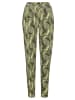 S. Oliver Jerseyhose in khaki bedruckt