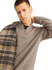 Jack & Jones Pullover JPRBLAMILANO STITCH KNIT HALF ZIP in Beige