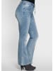 sheego by Joe Browns Bootcut-Jeans in light blue-denim