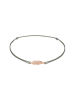 Elli Fußschmuck 925 Sterling Silber Feder in Rosegold