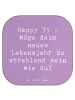 Mr. & Mrs. Panda Untersetzer Spruch 35. Geburtstag Glückwünsche ... in Lavendeltraum