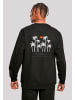 F4NT4STIC Sweatshirt Escape Discover the World Palm Trees in schwarz