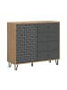 ebuy24 Sideboard Prisma Anthrazit 110 x 40 cm