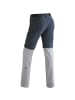 Maier Sports Inara slim zip Da-Zip Off Hose el. in Dunkelgrau0317