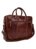 Leonhard Heyden Cambridge Aktentasche Leder 40 cm cognac