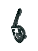 YEAZ OCEAN VIEW Schnorchelmaske Gr. L-XL in schwarz
