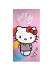 Hello Kitty Rainbow Badelaken, Strandtuch 70x140cm (Schnell trocknend)