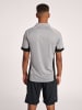 Hummel Polo Raglanärmel Hmllead Herren in GREY MELANGE
