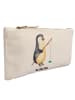 Mr. & Mrs. Panda Pouch Pinguin Angler ohne Spruch in Weiß