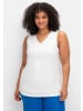 sheego Tanktop in weiß