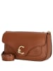 COCCINELLE C-Me - Umhängetasche M 26 cm (brunette) in cognac