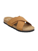 BIOSOFT Sandalen Crossband in Camel