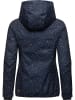 ragwear Winterjacke Dizzie Print in Navy