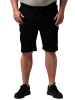 Men Plus Bermuda in schwarz
