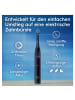 Oral-B Elektrische Zahnbürste "iO2 + 12 Aufsteckbürsten Sanfte Reinigung" in Schwarz