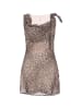 myMo Women Dress in coffee black