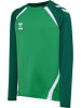 Hummel Sweatshirt Daumenlöcher Hmllead Kinder in JELLY BEAN/EVERGREEN