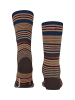 Burlington Socken Stripe in Camel