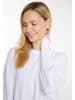 Usha Damen Strick Pullover in Weiss