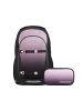 Coocazoo Schulrucksack-Set EVERY "Rose Shadows" 2-tlg. in Schwarz/Pink