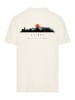 F4NT4STIC Heavy Oversize T-Shirt Oversize Escape Discover the World Asian Town in sand