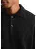 Marc O'Polo DENIM Pullover im Polostil regular in Schwarz