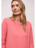 Street One Pullover in striking coral mel.