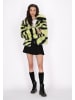 myMo ROCKS Damen Jacket in Limone Schwarz