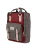 Doughnut Macaroon - Rucksack 14" in wine x grey