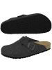 Birkenstock Clogs Boston Wollfilz normal in grau