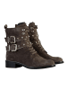 Tamaris Lederstiefelette Grau