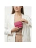 Lazarotti Bologna Leather Zip-Around Geldbörse Leder 12 cm hot pink
