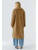 Oui Wintermantel in camel