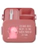 Mr. & Mrs. Panda MEPAL Bentobox Axolotl Hurra Motiv mit Spruch in Rot Pastell