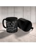 Mr. & Mrs. Panda Tasse Blues MelodiedesHerzens mit Spruch in Schwarz