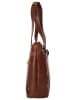 SPIKES & SPARROW Shopper echt Leder in cognac