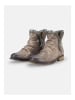 Felmini Wide Fit Stiefelette in Braun/Grau