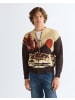 Wrangler Strickjacke Full Zip in Desert Scenic