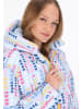 myMo Women Coat in light blue multicolor