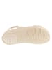 Crocs Crocs Brooklyn 4U Cross Strap Sandal W in Beige