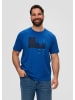 s.Oliver T-Shirt kurzarm in Blau