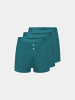 Erlich Textil  CASUAL COTTON BOXERS IM 3er PACK in petrolblau