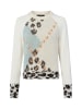 MARC CAIN SPORTS  Sweatshirt in ecru mehrfarbig